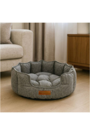 Lit pour animaux - Gris