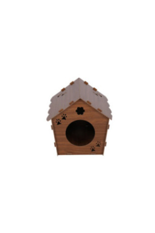 Maison pour chats - Noyer