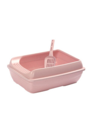 Bac à litière pour chat - Rose