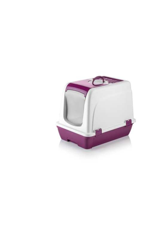 Bac à litière pour chat - Fuchsia