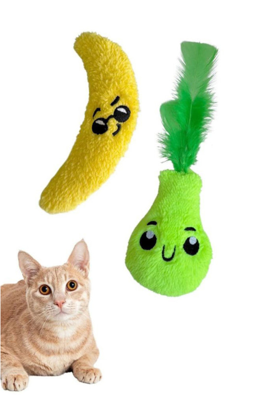 Jouet pour chat - Jaune Vert