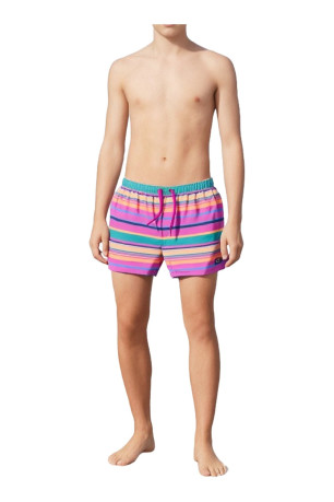 Short de bain Homme à rayures Moschino