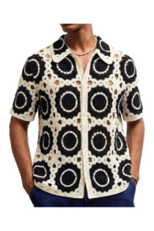 Chemise maille légère - Black