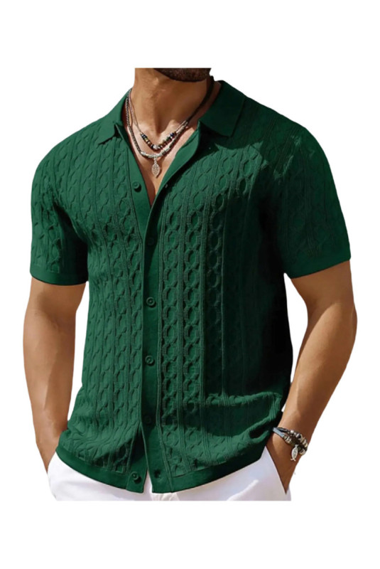 Chemise maille légère - Green