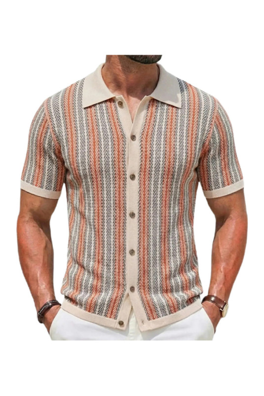 Chemise à manches courtes - Khaki