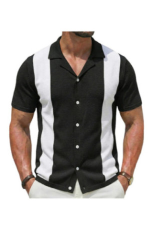 Chemise à manches courtes - Black