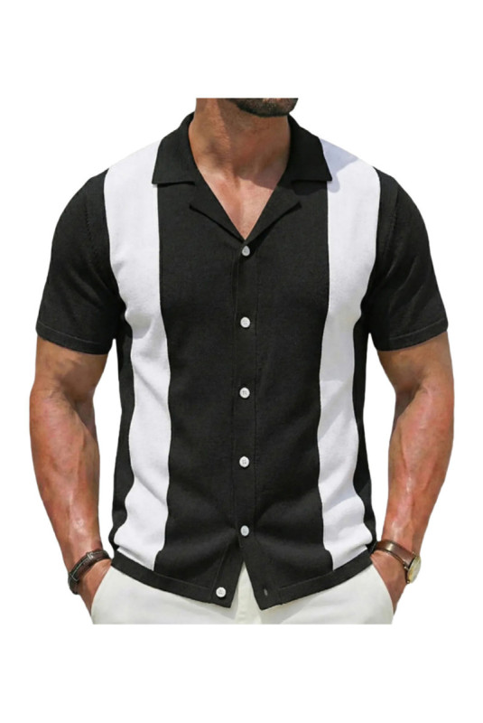Chemise à manches courtes - Black