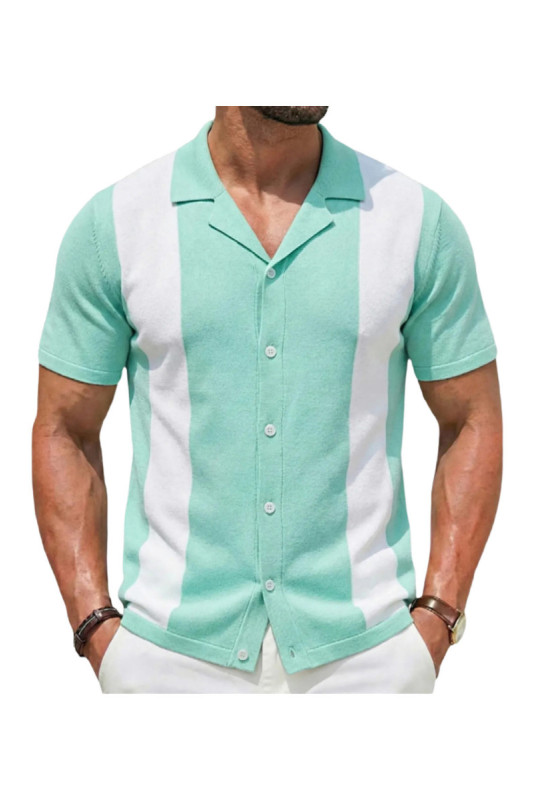 Chemise à manches courtes - Green