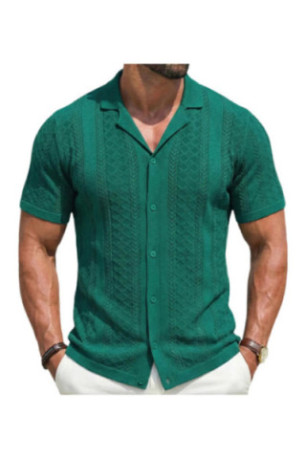 Chemise à manches courtes - Green