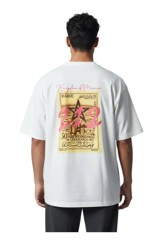T-shirt MC logo MAROC 212 X-FIVE