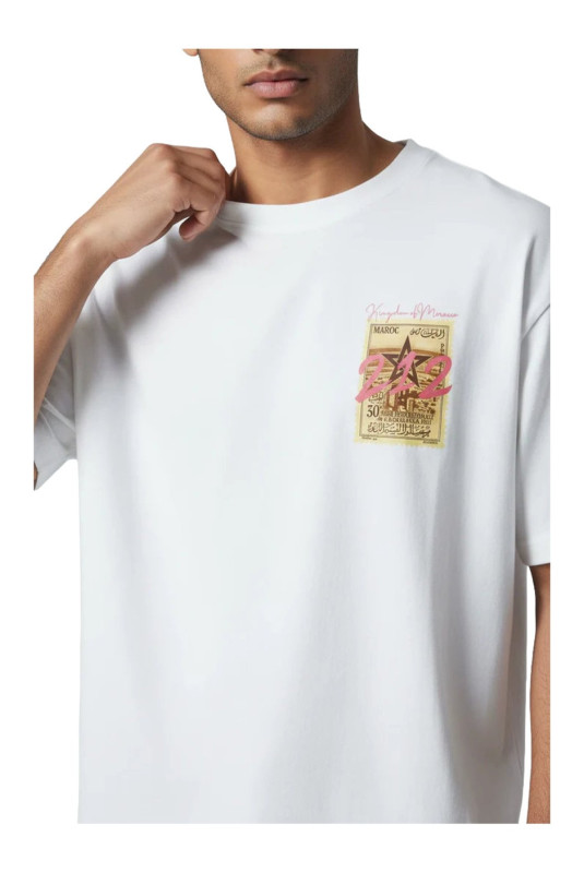 T-shirt MC logo MAROC 212 X-FIVE