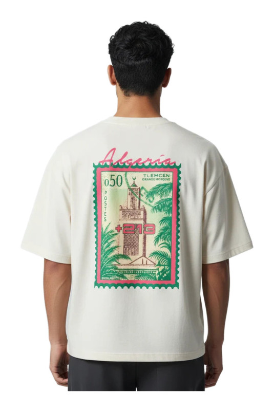 T-shirt MC logo ALGERIE 213 X-FIVE