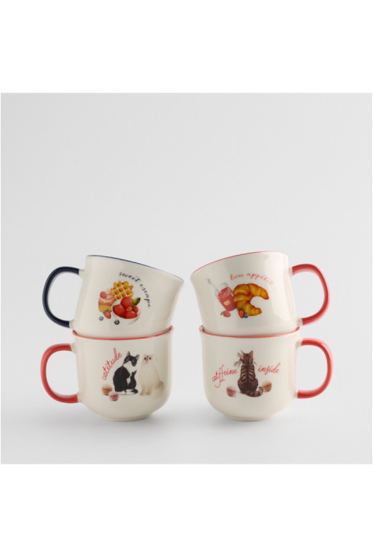 Tasse - Gattino Meow - Red