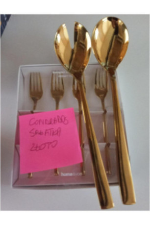 Ensemble de Salade - Manuella - Gold