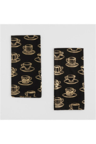 Ensemble de Torchons - Silva - Black