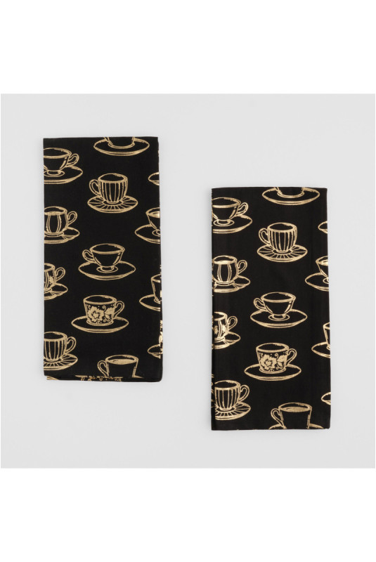 Ensemble de Torchons - Silva - Black
