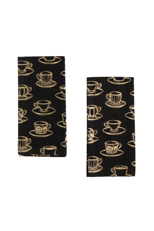 Ensemble de Torchons - Silva - Black