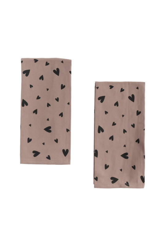 Ensemble de Torchons - Malorina - Taupe