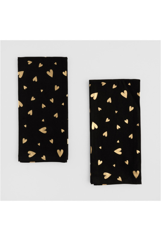 Ensemble de Torchons - Malorina - Black