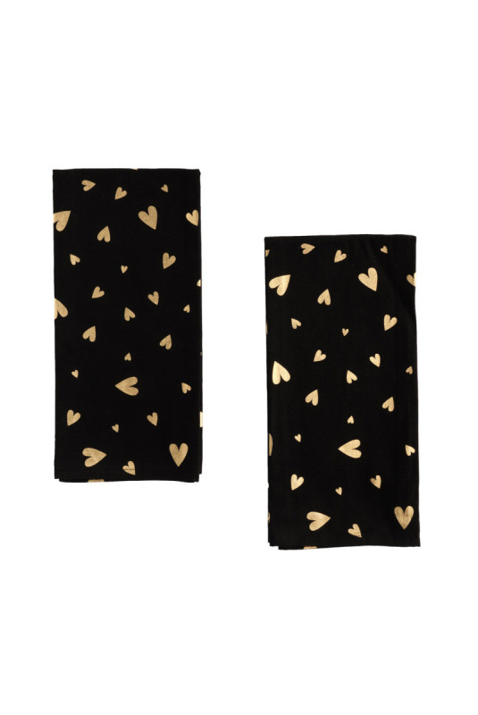 Ensemble de Torchons - Malorina - Black