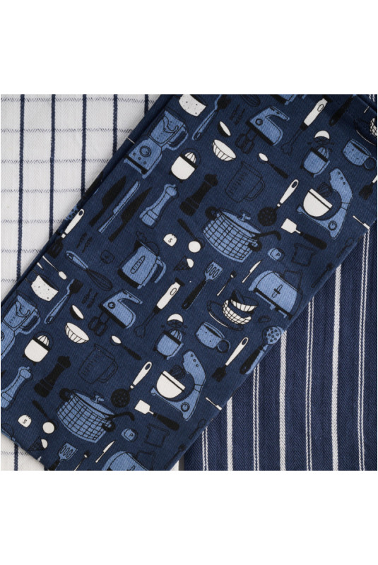 Ensemble de Torchons - Utensillo - Dark Blue