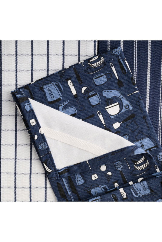 Ensemble de Torchons - Utensillo - Dark Blue