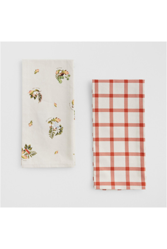Ensemble de Torchons - Gribonjioni - Beige