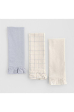 Ensemble de Torchons - Falbines - Blue