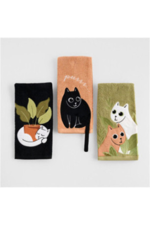 Torchon de Cuisine - Purrpot - Black