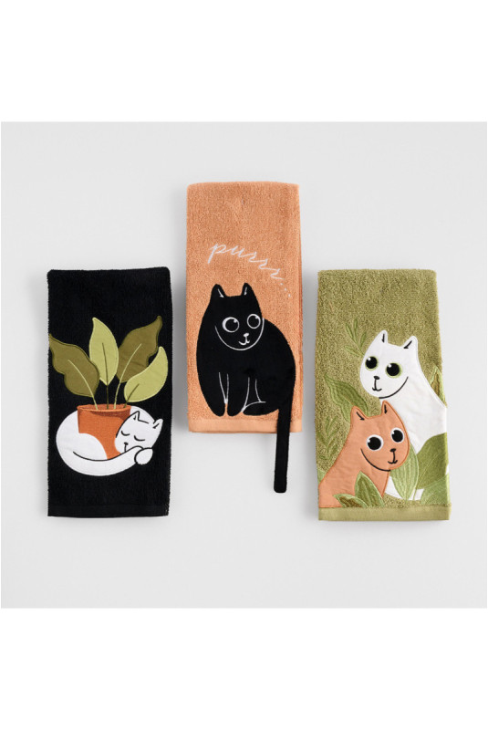 Torchon de Cuisine - Purrpot - Black