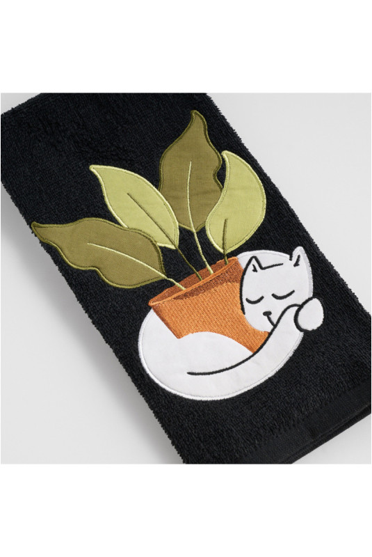 Torchon de Cuisine - Purrpot - Black