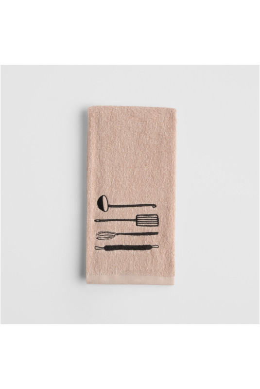 Torchon de Cuisine - Firos - Dark Beige