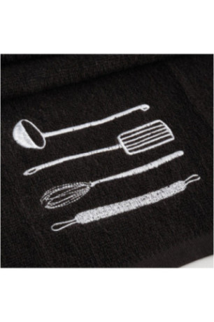 Torchon de Cuisine - Firos - Black