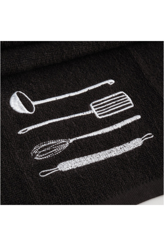 Torchon de Cuisine - Firos - Black