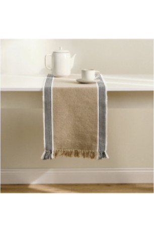 Chemin de Table En Coton - Ribbeno - Mustard