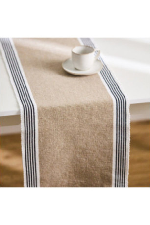 Chemin de Table En Coton - Ribbeno - Mustard