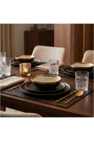 Set de Table Décoratif - Honi - Black