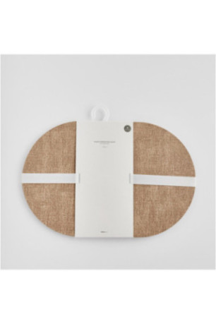Ensemble de Sets de Table Décoratifs - Labanis - Beige