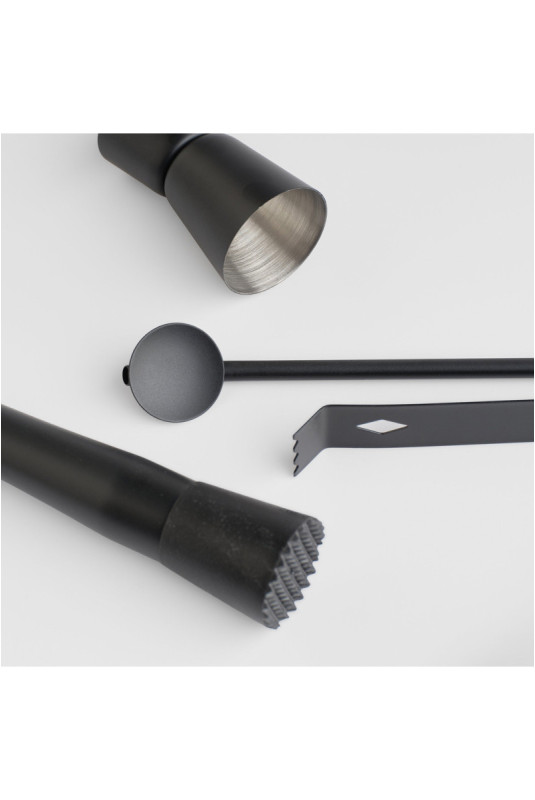 Ensemble D'Accessoires de Bar - Barro - Black