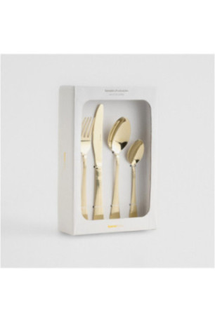 Ensemble de Couverts - Cecilia - Light Gold