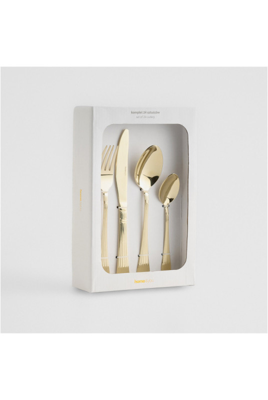 Ensemble de Couverts - Cecilia - Light Gold