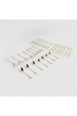 Ensemble de Couverts - Cecilia - Light Gold