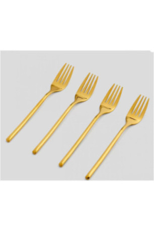 Ensemble de Fourchettes À Desserts - Condrados - Gold