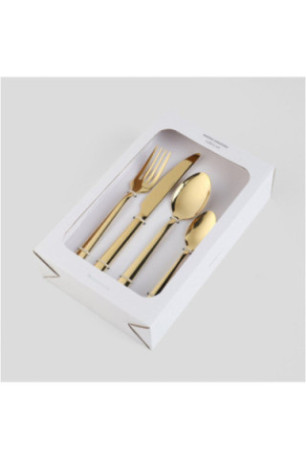 Ensemble de Couverts - Leto - Gold