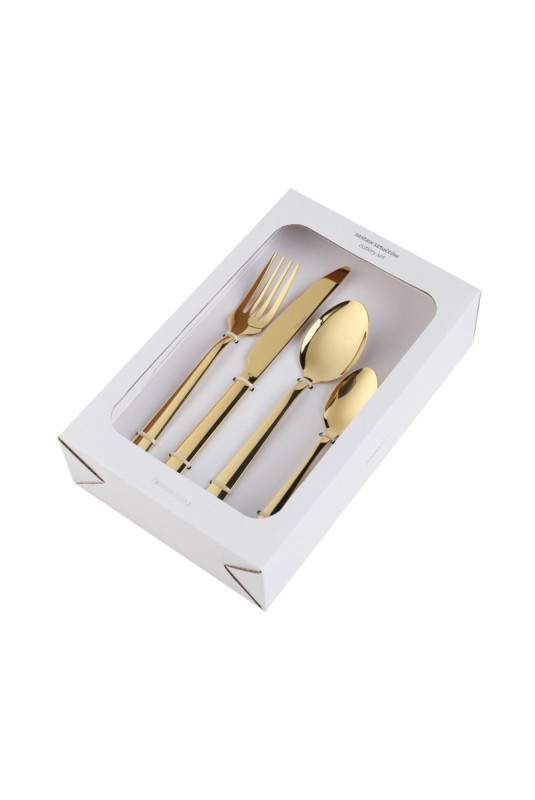 Ensemble de Couverts - Leto - Gold