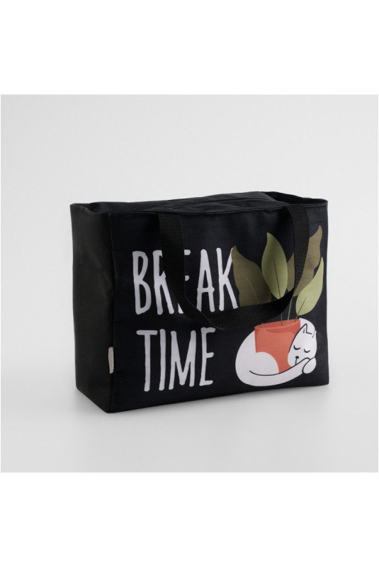 Sac À Déjeuner Isotherme - Purrpot - Black