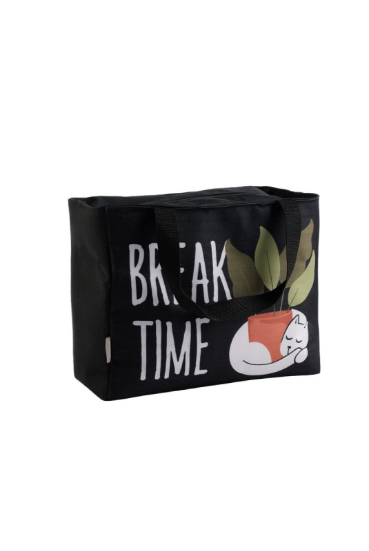 Sac À Déjeuner Isotherme - Purrpot - Black