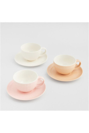 Tasse Avec Sous-Tasse - Mishka - White