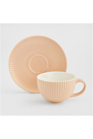 Tasse Avec Sous-Tasse - Mishka Fili?anka Ze - Beige