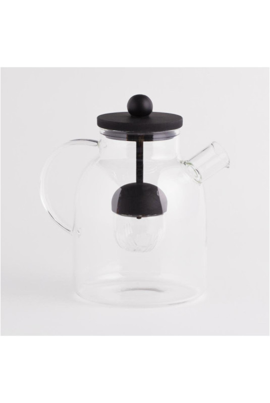 Théière Avec Infusion - Roundy - Clear Transparent